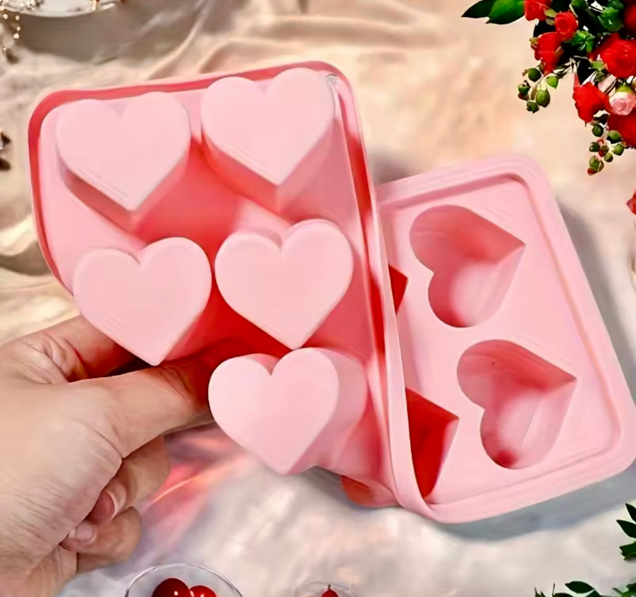 Corazones 10 cavidades