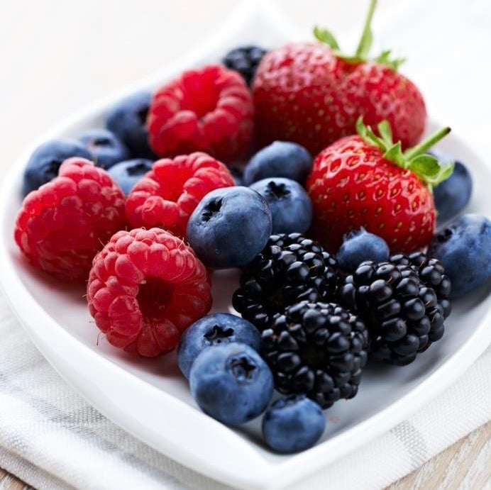 Fragancia Frutos Rojos (jabón y vela)