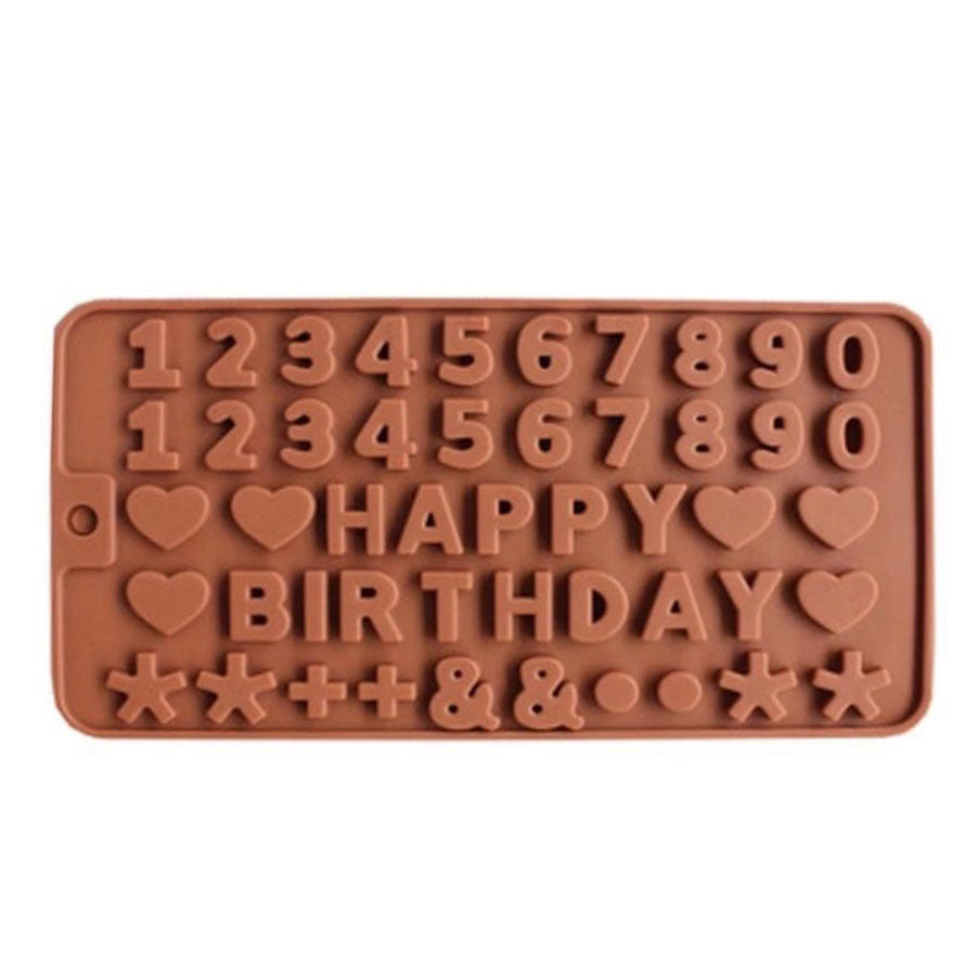 Números y happy birthday