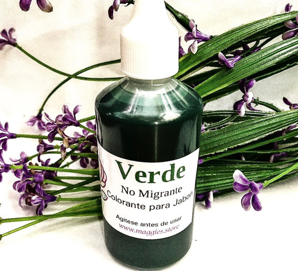Colorante Verde NO MIGRANTE (25 ml)
