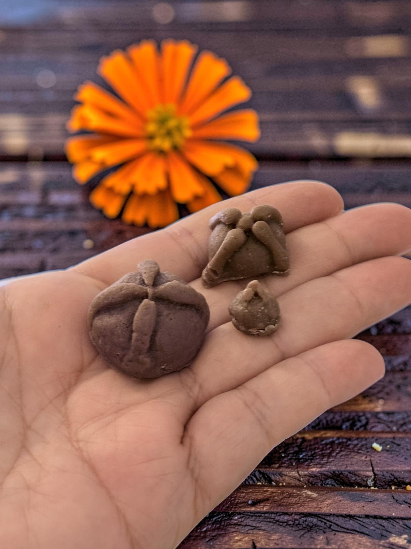 Pan de muerto mini 3 cav