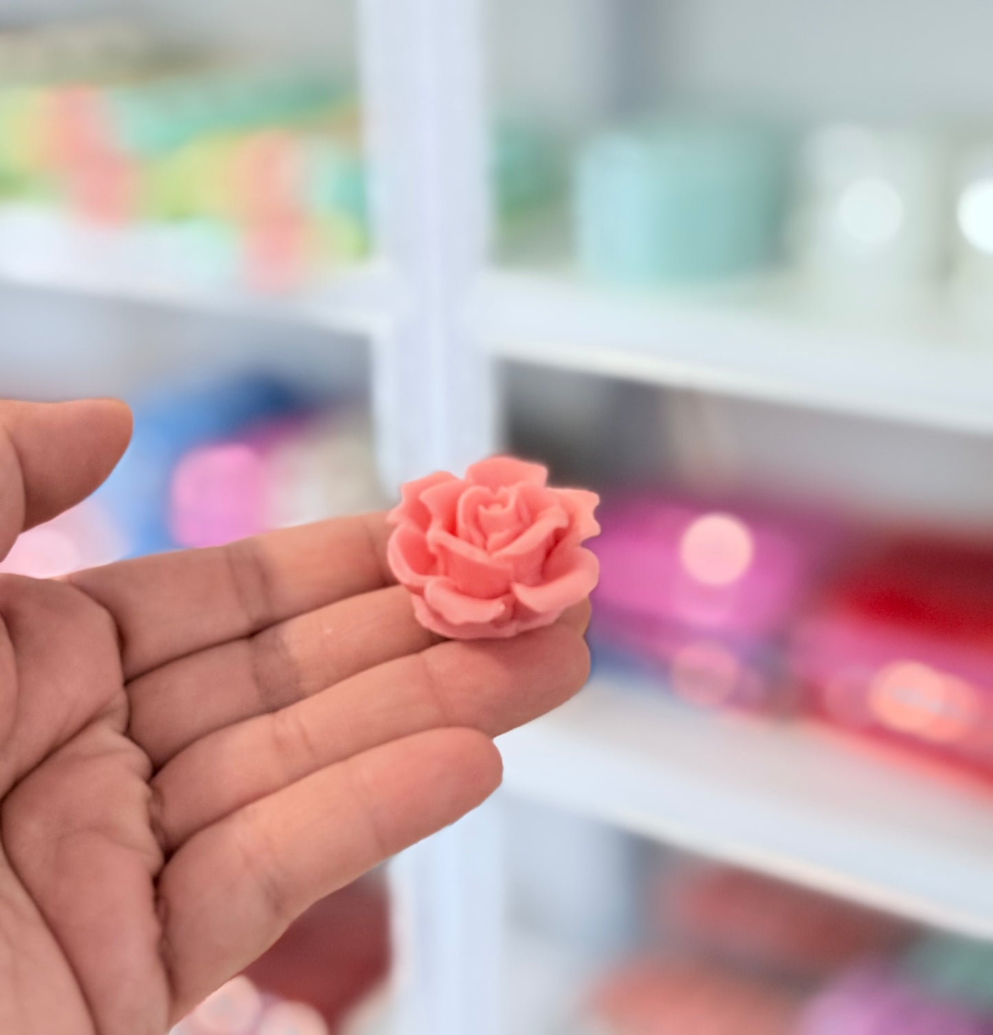 Rosa abierta mini