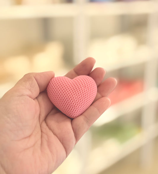 Corazón tejido