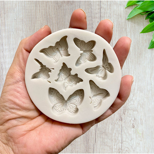 Mariposas mini (7 cavidades)