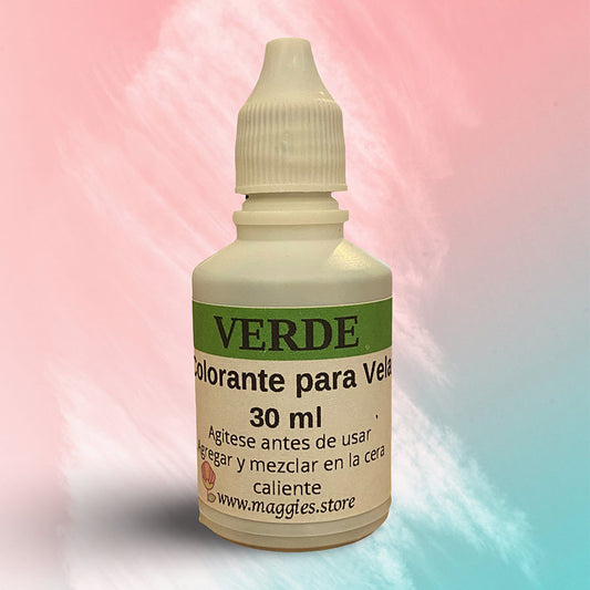 Colorante liquido VERDE