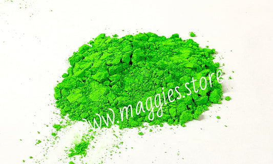 Colorante en polvo Verde Fosforescente (anilina) (10 gms)