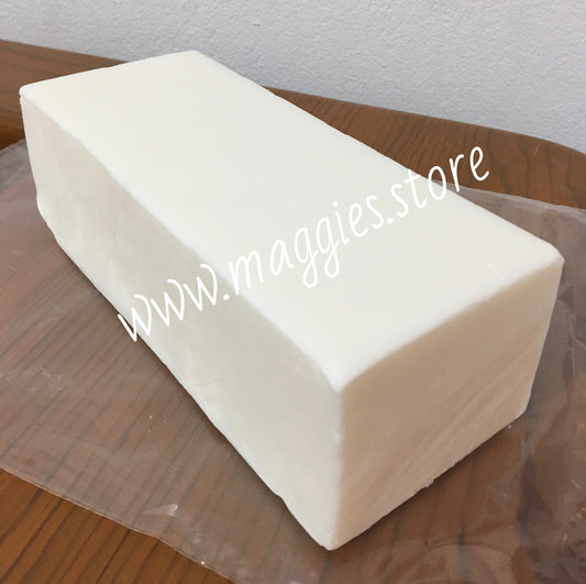 Jabon base de glicerina opaca (blanca) 1 kg SOLO VENTA EN TIENDA