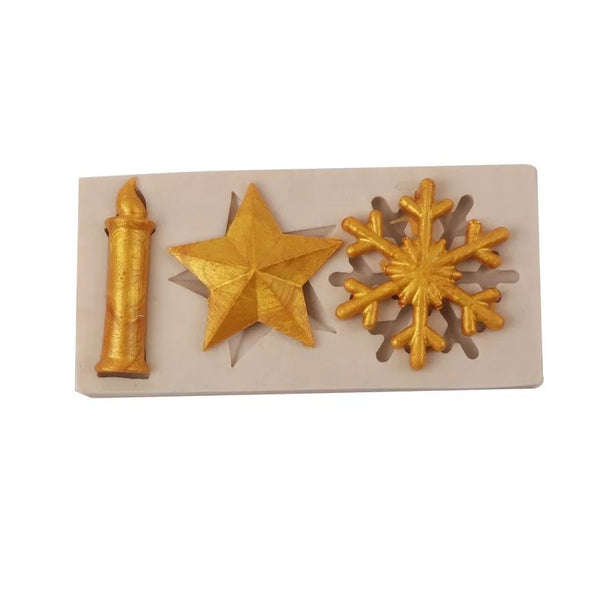 Copo, estrellita y vela mini