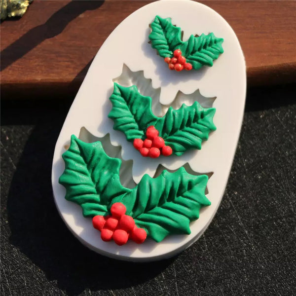 Muérdago (navideño tres cavidades)